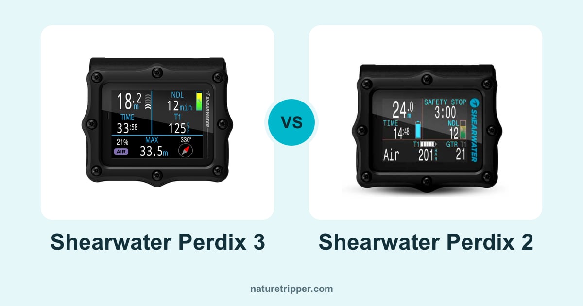Shearwater Perdix 3 vs Shearwater Perdix 2