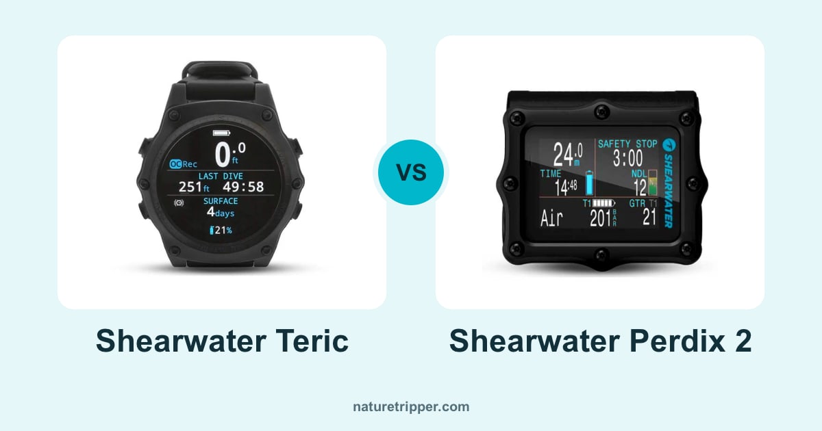 Shearwater Teric vs Shearwater Perdix 2